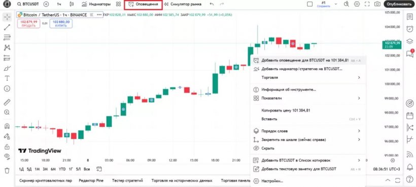 Как торговать на TradingView