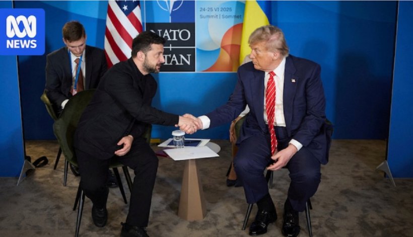 На саммит НАТО Зеленский надел костюм, чтобы впечатлить президента Трампа и получить больше помощи