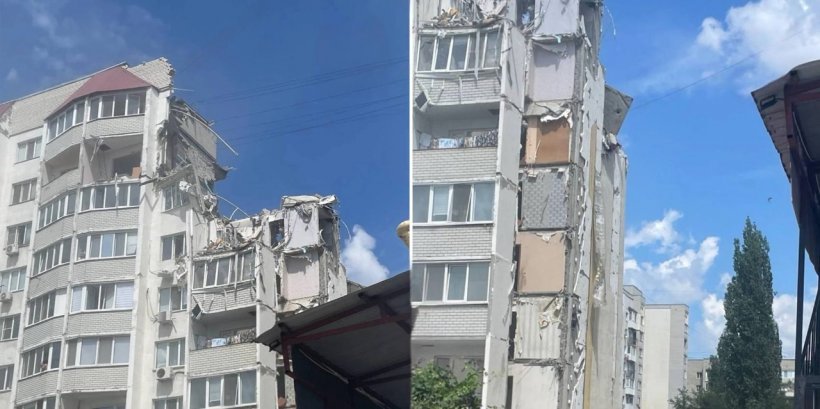 18 человек пострадали при взрыве газа в многоэтажке в Саратове