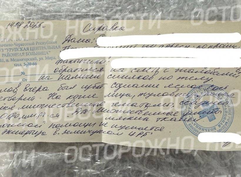 Родные обвинили полицейских в избиении и попытке изнасилования мужчины в Карачаево-Черкессии