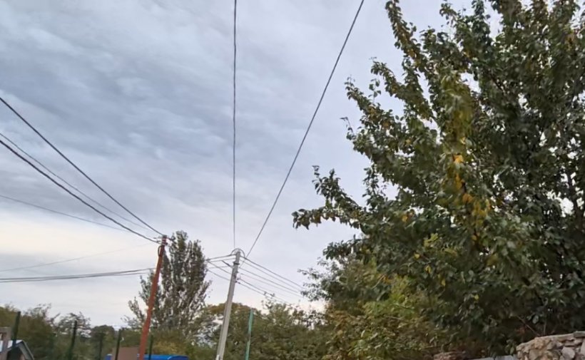 В городе-спутнике Запорожской АЭС Энергодаре погас свет