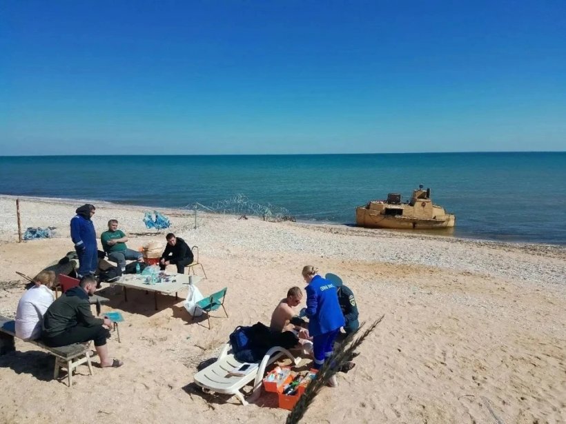В Азовском море затонул сухогруз с пшеницей, есть жертвы