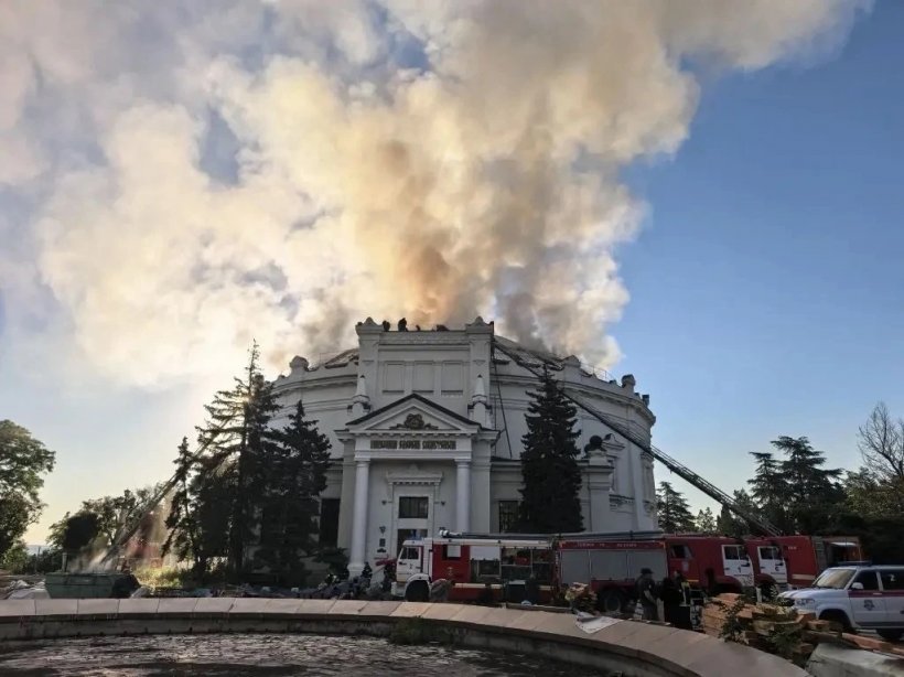 Атака дрона на музей в Севастополе: панорама Рубо почти уничтожена, военные отразили две воздушные атаки